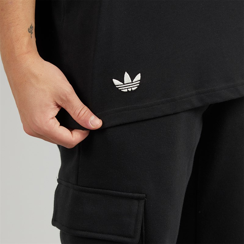 adidas Originals Mens Adicolor Neuclassics T-Shirt Black