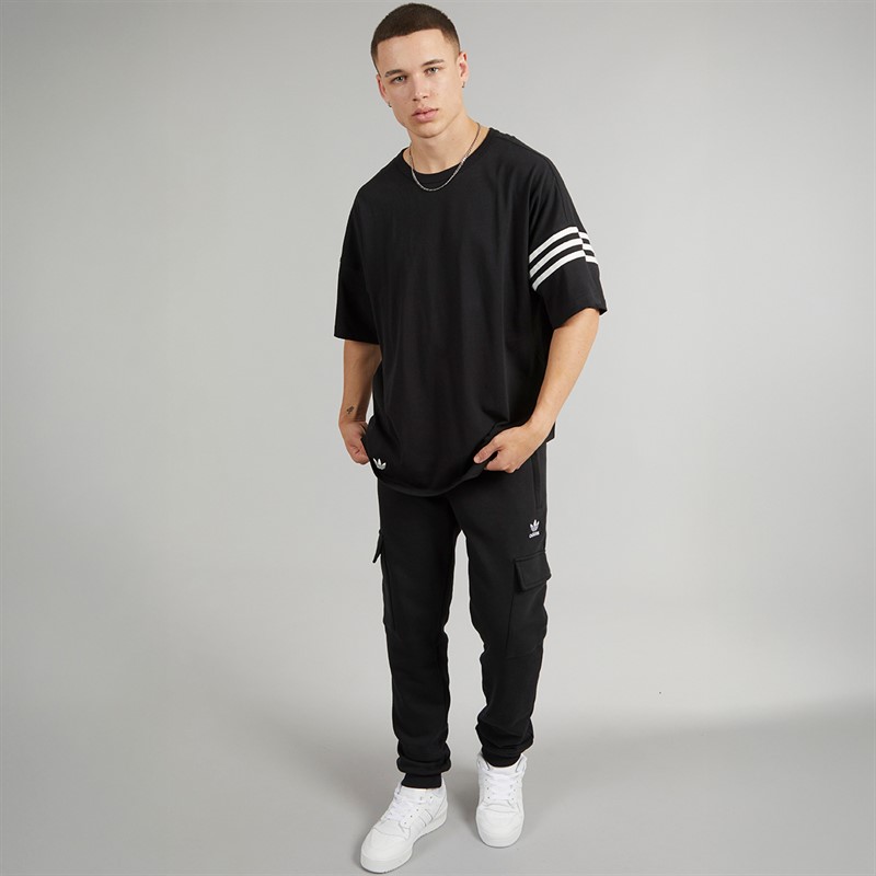 adidas Originals Mens Adicolor Neuclassics T-Shirt Black