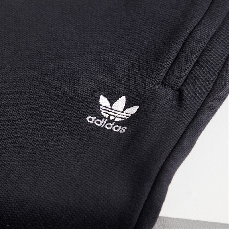 adidas Originals Junior Boys Adicolor Trefoil Essentials Joggers Black/White