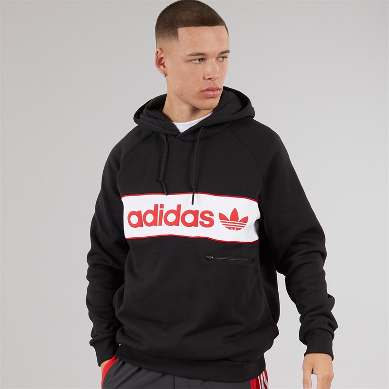 adidas Originals Mens NY Hoodie Black