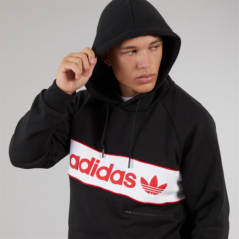 adidas Originals Mens NY Hoodie Black