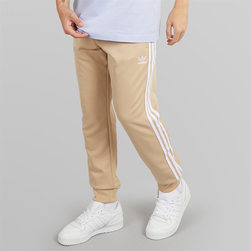 adidas Originals Mens Adicolor Classics Superstar Track Pants Magic Beige