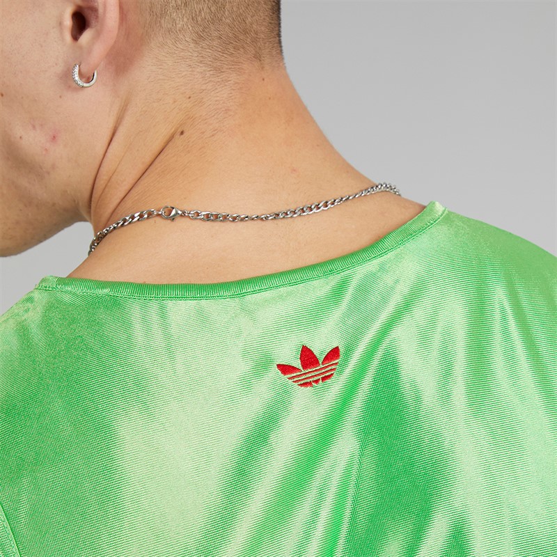 adidas Originals Mens Retro Boxing Tank Top Energy Green