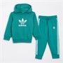 adidas Originals Infant Adicolor Trefoil Hoodie And Joggers Set Arctic Fusion