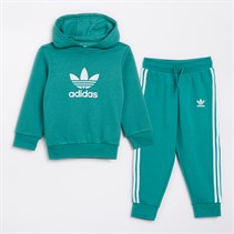 adidas Originals Boys Adicolor Trefoil Hoodie And Joggers Set Arctic Fusion