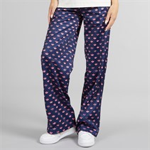 adidas Originals Womens Monogram Firebird Track Pants Dark Blue