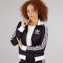 adidas Originals Womens Adicolor Heritage Track Top Aurora Black