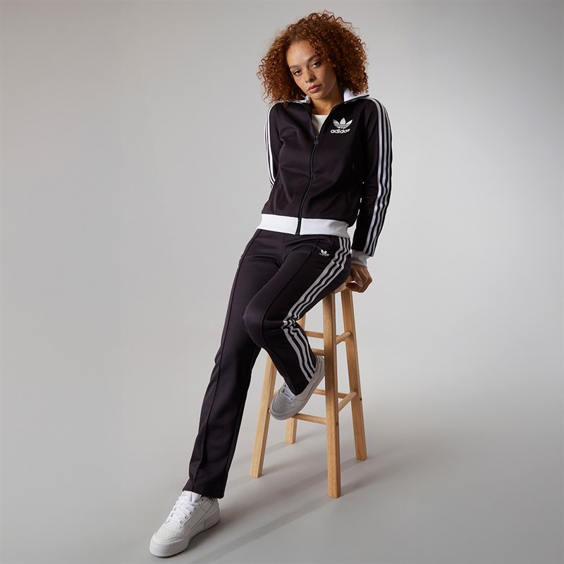 adidas Originals Womens Adicolor Heritage Track Top Aurora Black