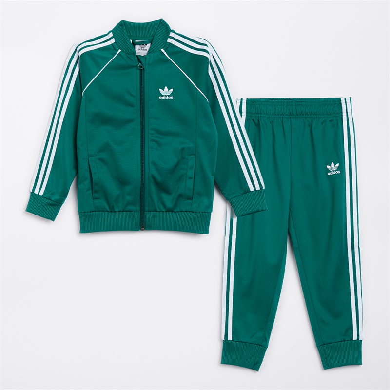 adidas Originals Infant Adicolor Superstar Tracksuit Legacy Teal