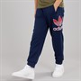 adidas Originals Junior Boys Adicolor Big Logo Oversized Joggers Night Indigo