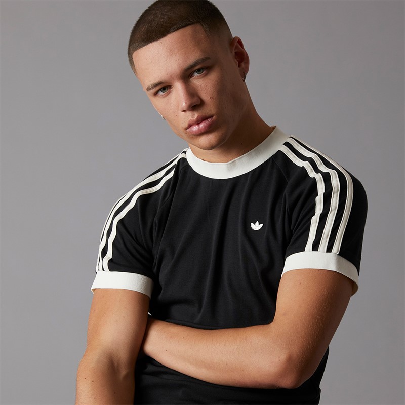 adidas Originals Mens Premium Originals Cali T-Shirt Black