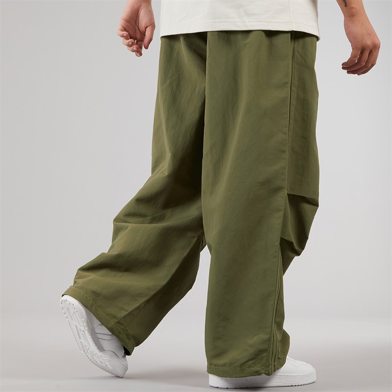 adidas Originals Mens Parachute Tracksuit Pants Olive Strata