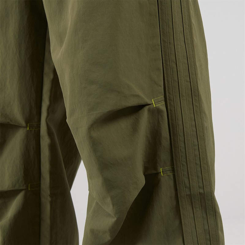 adidas Originals Mens Parachute Tracksuit Pants Olive Strata