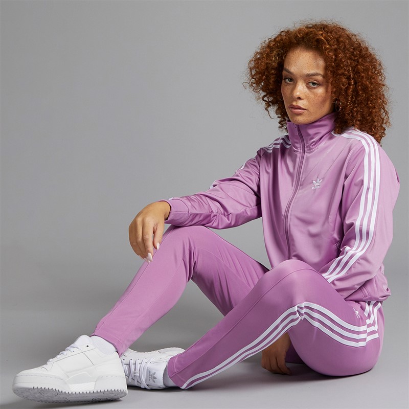 adidas Originals Womens Adicolor Superstar Track Pants Preloved Purple