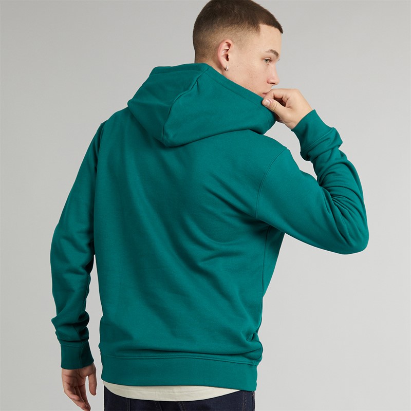 adidas Originals Mens Adicolor Classics Trefoil Hoodie Legacy Teal