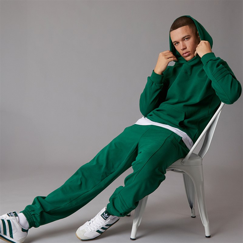 adidas Originals Mens Pre-Loved Hoodie Collegiate Green