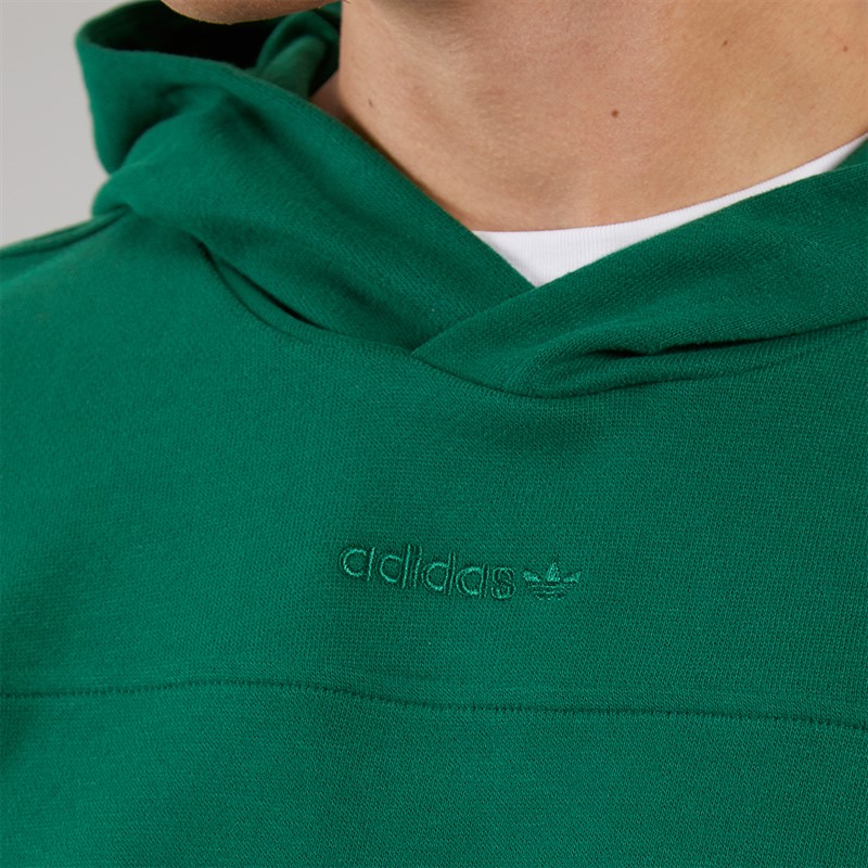 adidas Originals Mens Pre-Loved Hoodie Collegiate Green