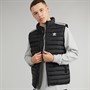adidas Originals Mens 3-Stripes Padded Gillet Black/White