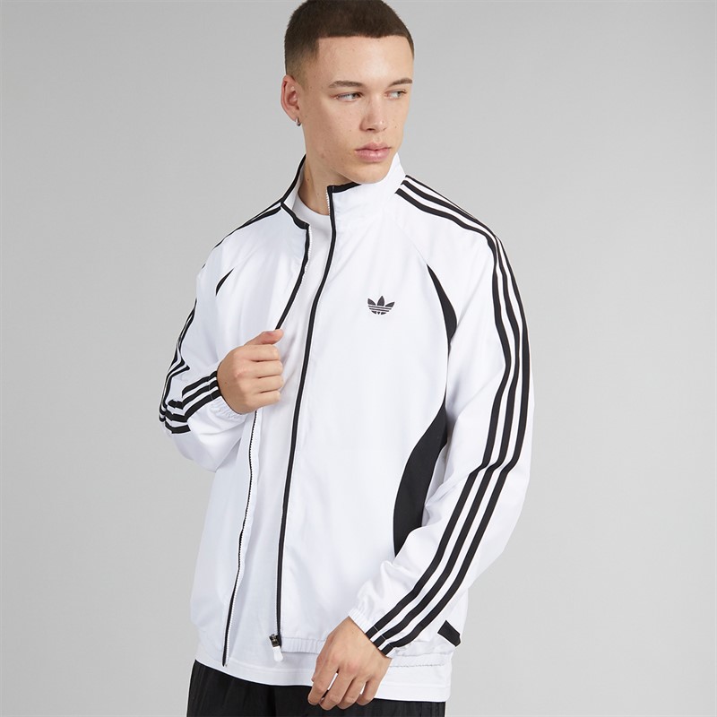 adidas Originals Mens Adicolor Teamgeist Track Top White/Black
