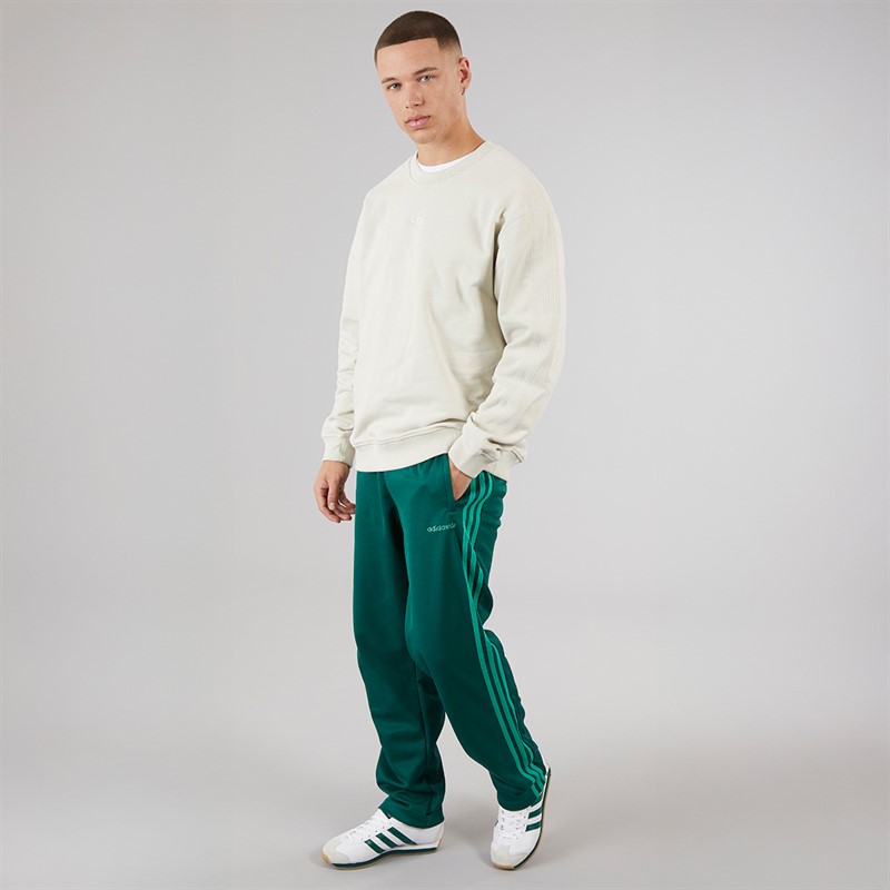 adidas Originals Mens Premium Essentials Crew Sweatshirt Alumina