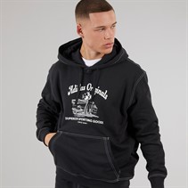 adidas Originals Mens Wabash Graphic Hoodie Black