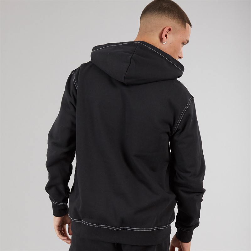 adidas Originals Mens Wabash Graphic Hoodie Black