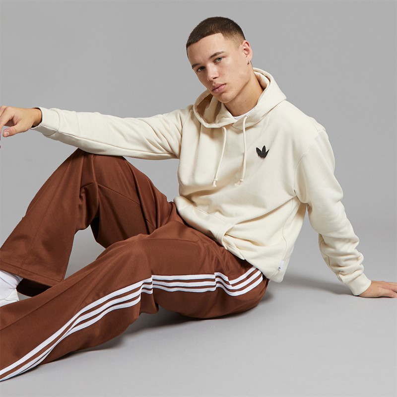 adidas Originals Mens Adicolor Baggy Fit Firebird Track Pants Preloved Brown