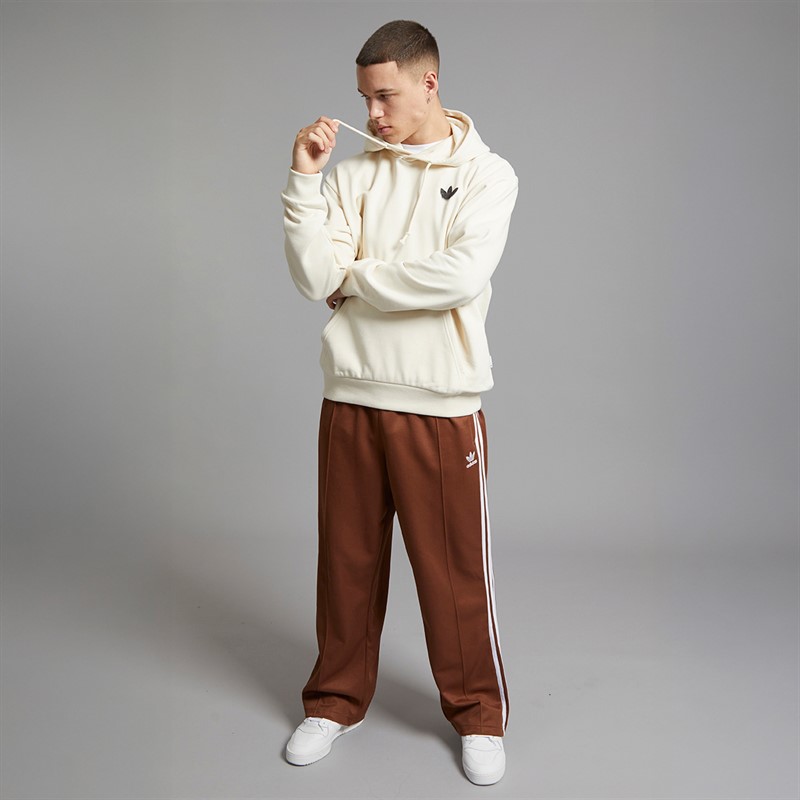 adidas Originals Mens Adicolor Baggy Fit Firebird Track Pants Preloved Brown
