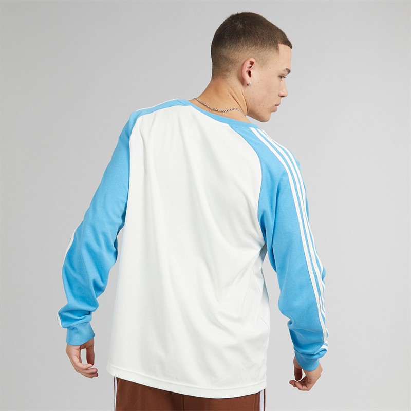 adidas Originals Mens Long Sleeve Jersey Off White