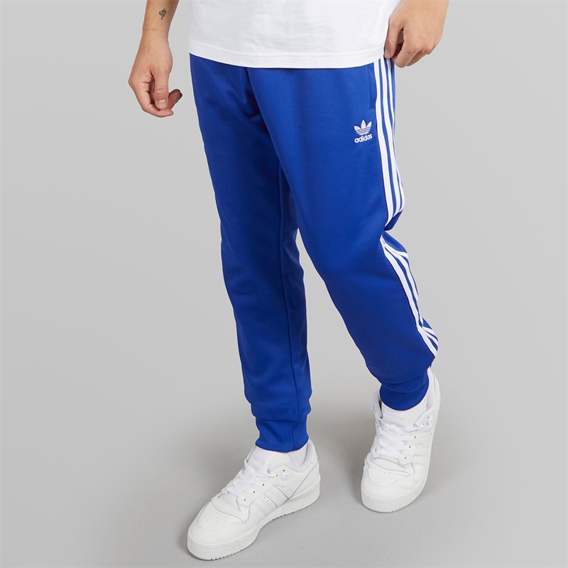 adidas Originals Mens Adicolor Classics Superstar Track Pants Semi Lucid Blue