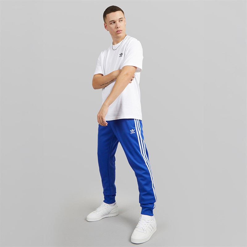adidas Originals Mens Adicolor Classics Superstar Track Pants Semi Lucid Blue