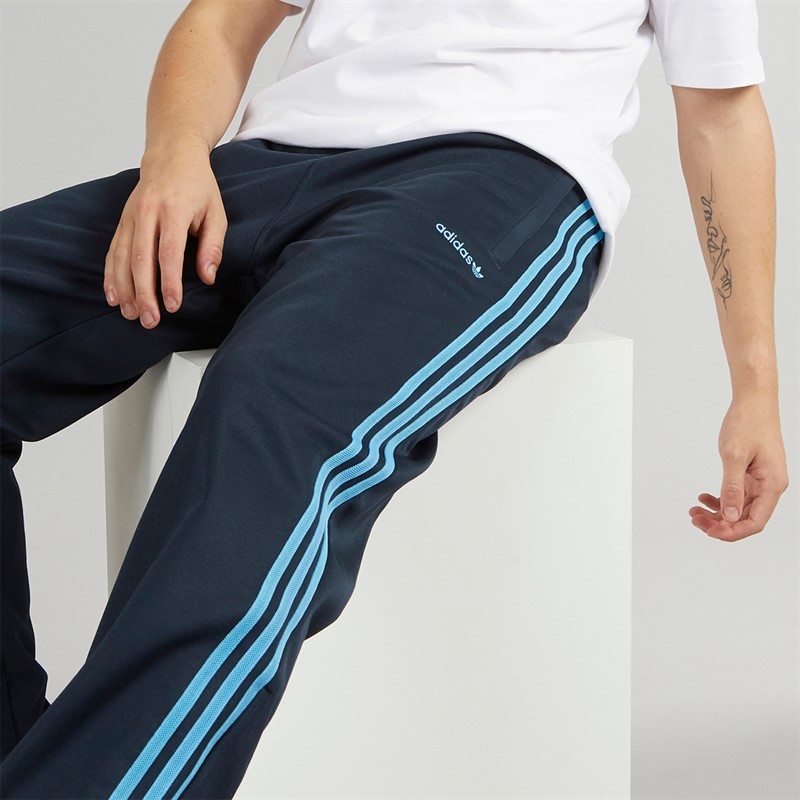 adidas Originals Mens 3-Stripes Track Pants Aurora Ink
