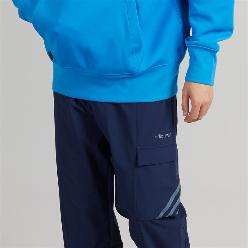 adidas Originals Mens Cuffed Cargo Track Pants Night Indigo