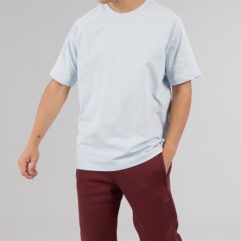 adidas Originals Mens Trefoil Essentials Joggers Shadow Red