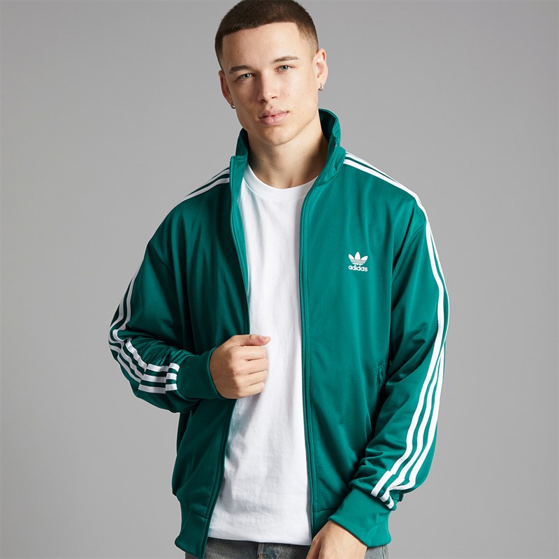 adidas Originals Mens Adicolor Classics Firebird Track Top Legacy Teal