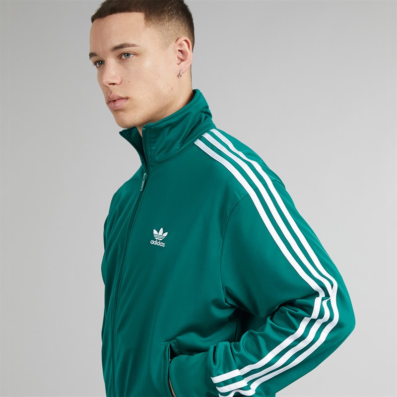 adidas Originals Mens Adicolor Classics Firebird Track Top Legacy Teal