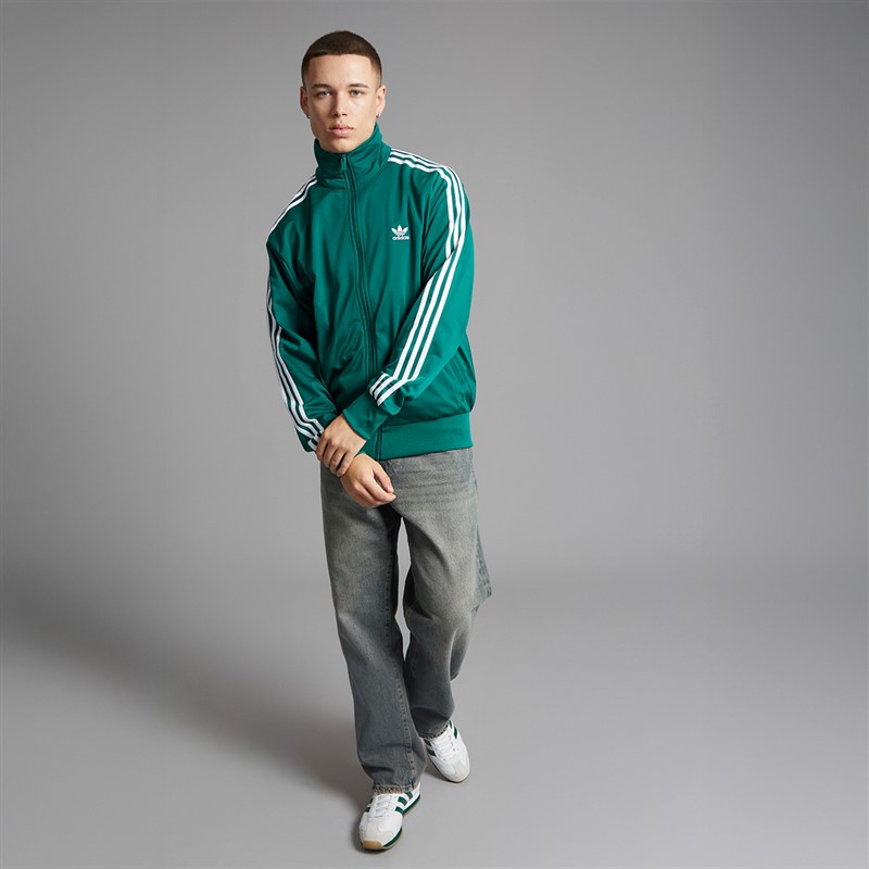 adidas Originals Mens Adicolor Classics Firebird Track Top Legacy Teal
