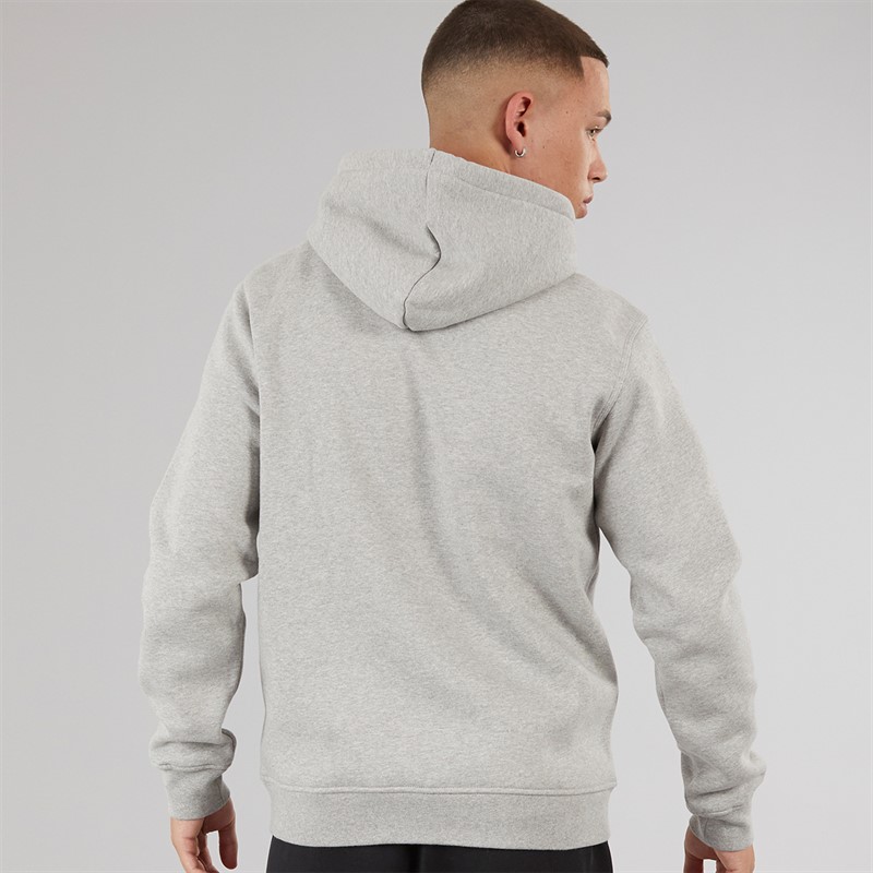 adidas Originals Mens Trefoil Essentials Hoodie Medium Grey Heather
