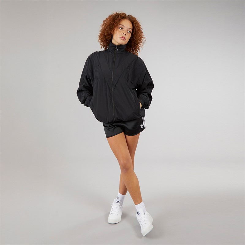adidas Originals Womens Rasant Cut Line Track Top Black