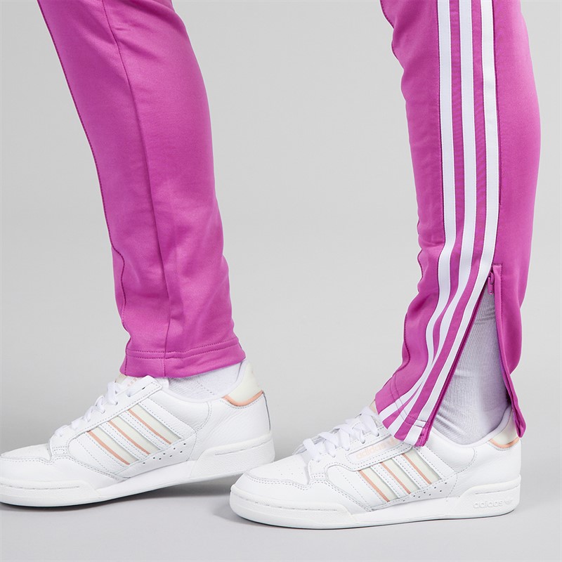 adidas Originals Womens Adicolor Superstar Track Pants Purple Burst