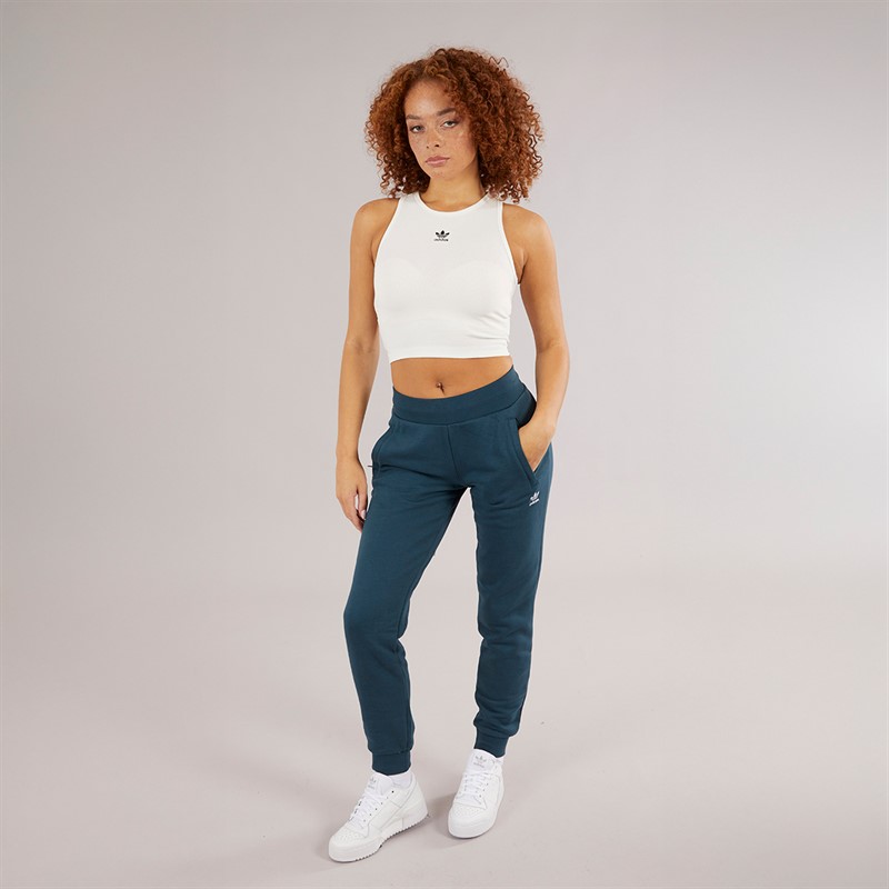 adidas Originals Womens Adicolor Trefoil Essentials Slim Joggers Arctic Night