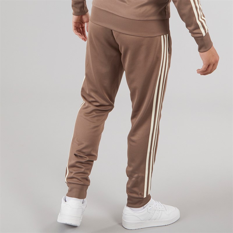 adidas Originals Mens Adicolor Classics Superstar Track Pants Trace Brown