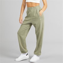 adidas Originals Womens Trefoil Essentials French Terry Joggers Olive Strata
