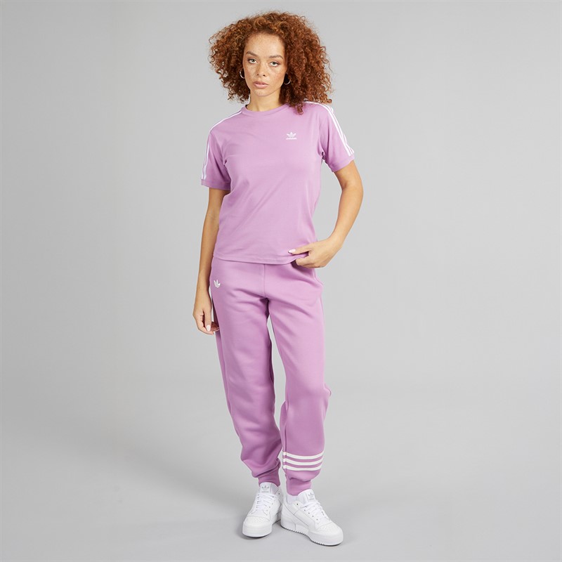 adidas Originals Womens Adicolor Neuclassics Joggers Preloved Purple/Cloud White