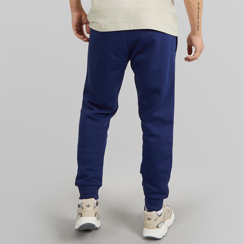 adidas Originals Mens Trefoil Essentials Joggers Dark Blue