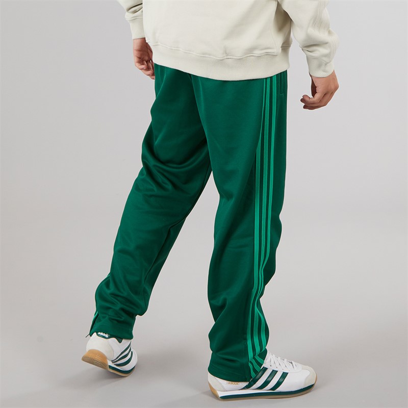 adidas Originals Mens 3-Stripes Track Pants Collegiate Green