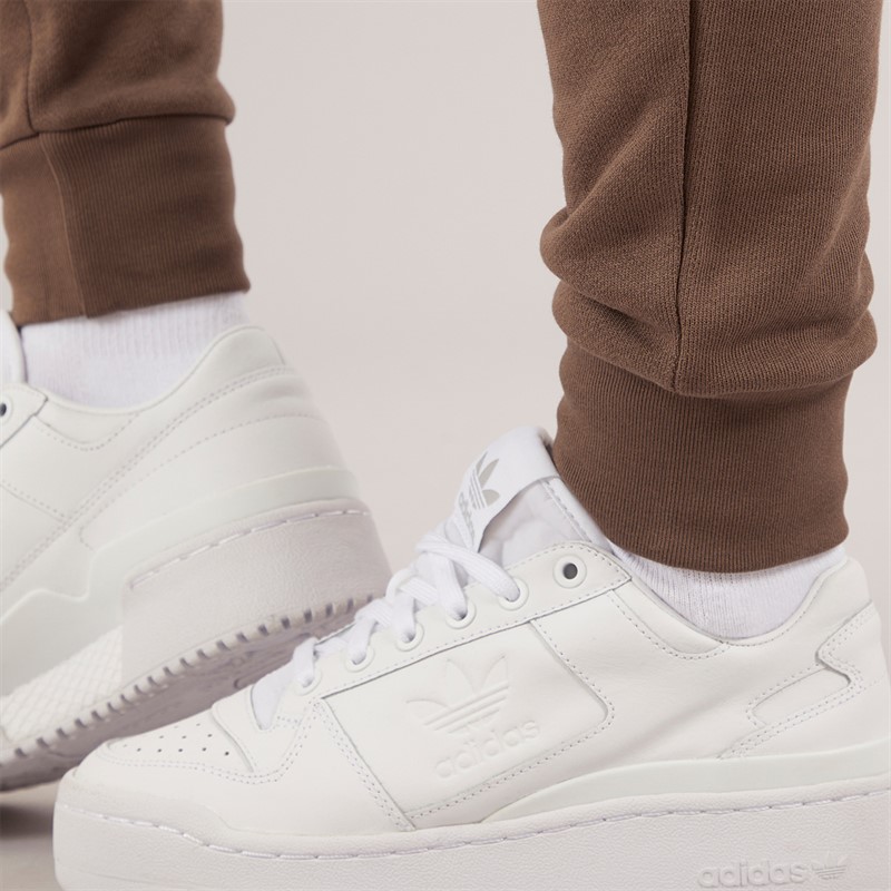 adidas Originals Womens Adicolor Trefoil Essentials Slim Joggers Earth Strata