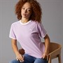 adidas Originals Womens Adicolor 3-Stripes T-Shirt Light Orchid