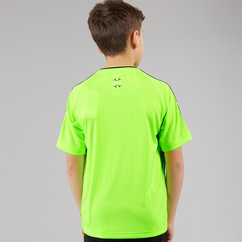 adidas Originals Junior Boys Adicolor Teamgeist T-Shirt Signal Green/Black