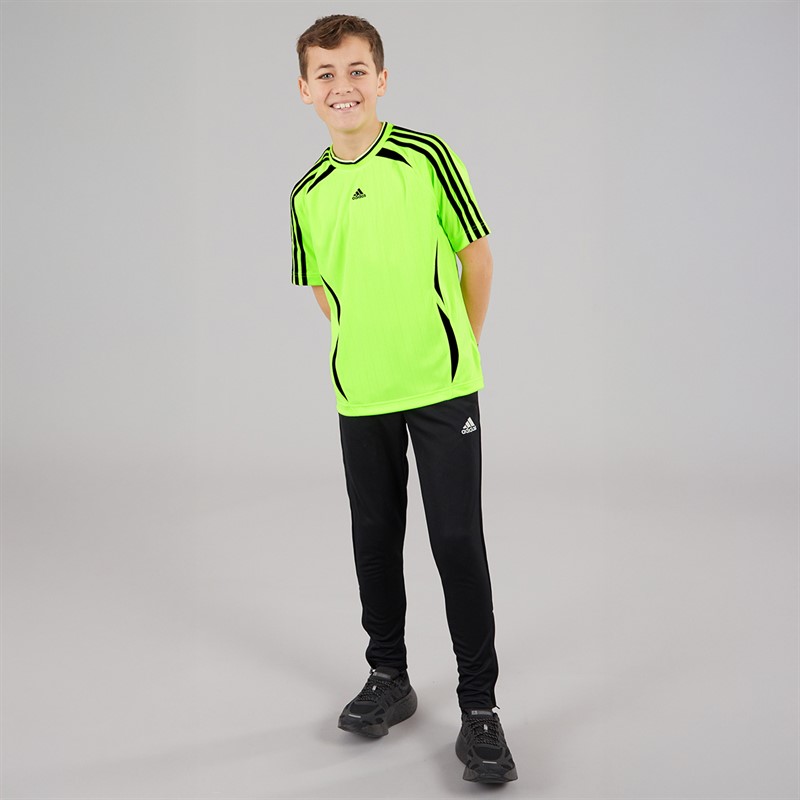 adidas Originals Junior Boys Adicolor Teamgeist T-Shirt Signal Green/Black
